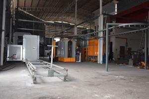  Aluminum Profiles Powder Coating Line 