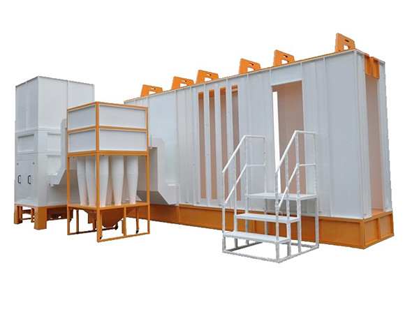  Multi-cyclone Powder Coating Booth 