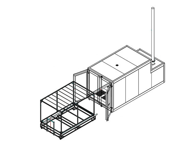 Diesel Oil Powder Coating Oven