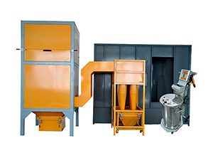 Powder coating booth & Recovery