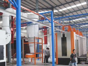  Cyclone Powder Coating Booth 